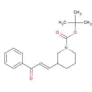 858644-30-1  1-Piperidinecarboxylic acid, 3-[(1E)-3-oxo-3-phenyl-1-propenyl]-,1,1-dimethylethyl ester