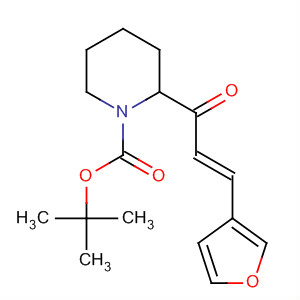 858644-44-7  1-Piperidinecarboxylic acid, 2-[(2E)-3-(3-furanyl)-1-oxo-2-propenyl]-,1,1-dimethylethyl ester