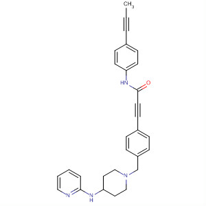 858676-70-7  2-Propynamide,N-[4-(1-propynyl)phenyl]-3-[4-[[4-(2-pyridinylamino)-1-piperidinyl]methyl]phenyl]-