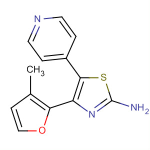858980-99-1  2-Thiazolamine, 4-(3-methyl-2-furanyl)-5-(4-pyridinyl)-