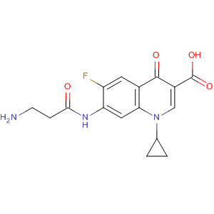 860033-23-4  3-Quinolinecarboxylic acid,7-[(2-aminoethyl)formylamino]-1-cyclopropyl-6-fluoro-1,4-dihydro-4-oxo-