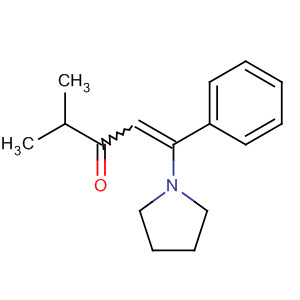 860299-92-9  1-Penten-3-one, 4-methyl-1-phenyl-1-(1-pyrrolidinyl)-