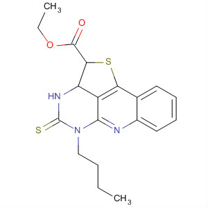 860454-49-5  3H-1-Thia-3,5,6-triazaaceanthrylene-2-carboxylic acid,5-butyl-4,5-dihydro-4-thioxo-, ethyl ester