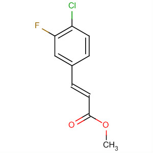 861112-21-2  2-Propenoic acid, 3-(4-chloro-3-fluorophenyl)-, methyl ester, (2E)-