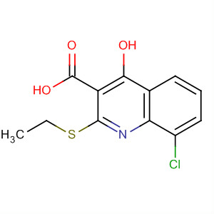 861397-36-6  3-Quinolinecarboxylic acid, 8-chloro-2-(ethylthio)-4-hydroxy-