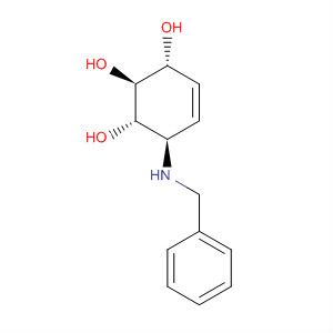 861668-48-6  4-Cyclohexene-1,2,3-triol, 6-[(phenylmethyl)amino]-, (1S,2S,3R,6R)-