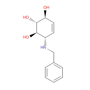 861668-49-7  4-Cyclohexene-1,2,3-triol, 6-[(phenylmethyl)amino]-, (1R,2R,3S,6S)-