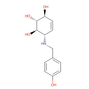 861668-51-1  4-Cyclohexene-1,2,3-triol, 6-[[(4-hydroxyphenyl)methyl]amino]-,(1R,2R,3S,6S)-