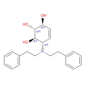 861668-66-8  4-Cyclohexene-1,2,3-triol, 6-[bis(2-phenylethyl)amino]-,(1R,2R,3S,6S)-rel-