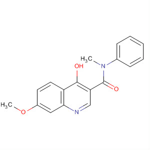 861675-61-8  3-Quinolinecarboxamide, 4-hydroxy-7-methoxy-N-methyl-N-phenyl-