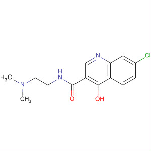 861675-83-4  3-Quinolinecarboxamide,7-chloro-N-[2-(dimethylamino)ethyl]-4-hydroxy-