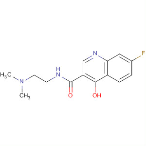 861675-89-0  3-Quinolinecarboxamide,N-[2-(dimethylamino)ethyl]-7-fluoro-4-hydroxy-