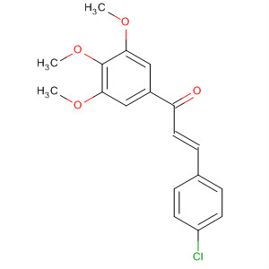 861881-92-7  2-Propen-1-one, 3-(4-chlorophenyl)-1-(3,4,5-trimethoxyphenyl)-, (2E)-