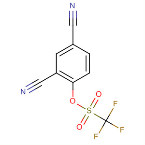 861966-65-6  Methanesulfonic acid, trifluoro-, 2,4-dicyanophenyl ester