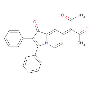 86222-48-2  2,4-Pentanedione, 3-(1-oxo-2,3-diphenyl-7(1H)-indolizinylidene)-