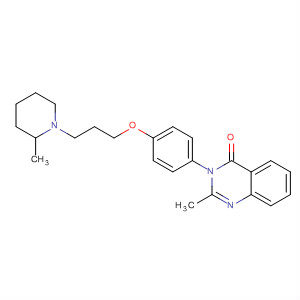 862308-35-8  4(3H)-Quinazolinone,2-methyl-3-[4-[3-(2-methyl-1-piperidinyl)propoxy]phenyl]-