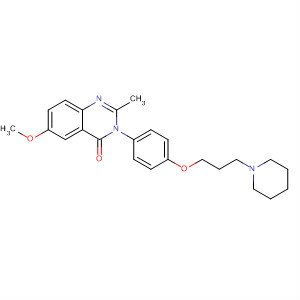 862308-88-1  4(3H)-Quinazolinone,6-methoxy-2-methyl-3-[4-[3-(1-piperidinyl)propoxy]phenyl]-