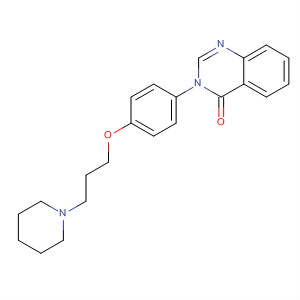 862309-50-0  4(3H)-Quinazolinone, 3-[4-[3-(1-piperidinyl)propoxy]phenyl]-