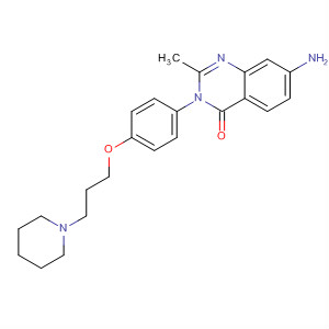 862309-79-3  4(3H)-Quinazolinone,7-amino-2-methyl-3-[4-[3-(1-piperidinyl)propoxy]phenyl]-