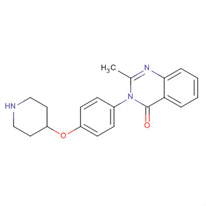 862310-13-2  4(3H)-Quinazolinone, 2-methyl-3-[4-(4-piperidinyloxy)phenyl]-