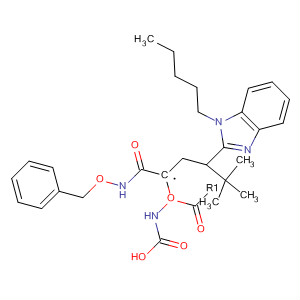 862402-19-5  Carbamic acid,[(1S)-3-(1-pentyl-1H-benzimidazol-2-yl)-1-[[(phenylmethoxy)amino]carbonyl]propyl]-, 1,1-dimethylethyl ester