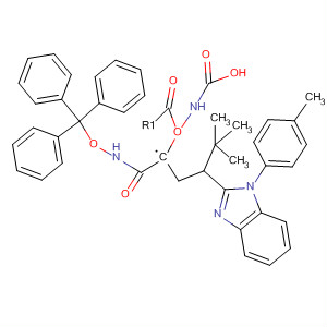 862403-89-2  Carbamic acid,[(1R)-3-[1-(4-methylphenyl)-1H-benzimidazol-2-yl]-1-[[(triphenylmethoxy)amino]carbonyl]propyl]-, 1,1-dimethylethyl ester