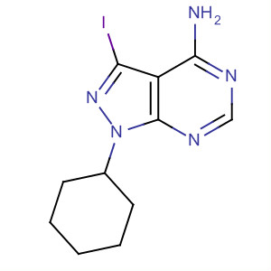 862729-53-1  1H-Pyrazolo[3,4-d]pyrimidin-4-amine, 1-cyclohexyl-3-iodo-