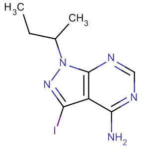 862729-89-3  1H-Pyrazolo[3,4-d]pyrimidin-4-amine, 3-iodo-1-(1-methylpropyl)-