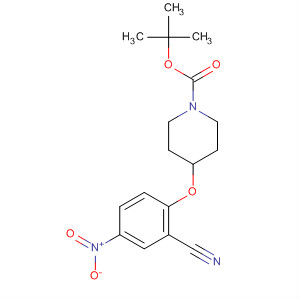 862875-24-9  1-Piperidinecarboxylic acid, 4-(2-cyano-4-nitrophenoxy)-,1,1-dimethylethyl ester