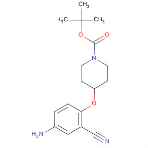 862875-25-0  1-Piperidinecarboxylic acid, 4-(4-amino-2-cyanophenoxy)-,1,1-dimethylethyl ester