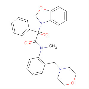 863720-79-0  3(2H)-Benzoxazoleacetamide,N-methyl-N-[2-(4-morpholinylmethyl)phenyl]-2-oxo-5-phenyl-
