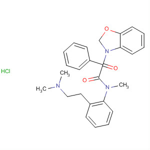 863720-83-6  3(2H)-Benzoxazoleacetamide,N-[2-[2-(dimethylamino)ethyl]phenyl]-N-methyl-2-oxo-5-phenyl-,monohydrochloride