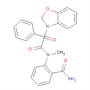 863720-86-9  3(2H)-Benzoxazoleacetamide,N-[2-(aminocarbonyl)phenyl]-N-methyl-2-oxo-5-phenyl-