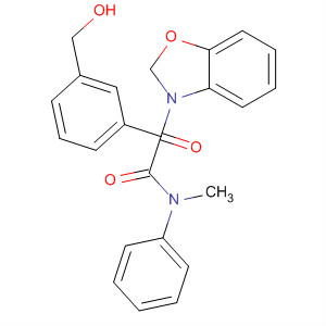 863721-28-2  3(2H)-Benzoxazoleacetamide,5-[3-(hydroxymethyl)phenyl]-N-methyl-2-oxo-N-phenyl-