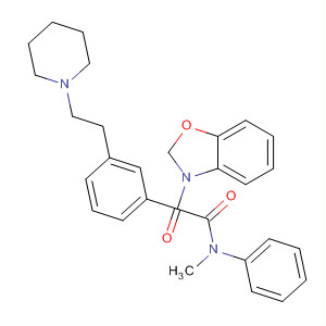 863721-39-5  3(2H)-Benzoxazoleacetamide,N-methyl-2-oxo-N-phenyl-5-[3-[2-(1-piperidinyl)ethyl]phenyl]-