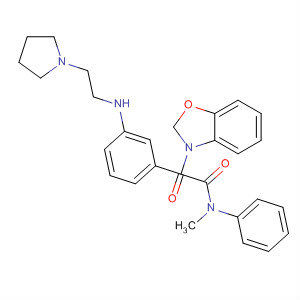 863721-58-8  3(2H)-Benzoxazoleacetamide,N-methyl-2-oxo-N-phenyl-5-[3-[[2-(1-pyrrolidinyl)ethyl]amino]phenyl]-