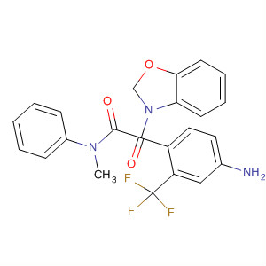 863721-61-3  3(2H)-Benzoxazoleacetamide,5-[2-amino-4-(trifluoromethyl)phenyl]-N-methyl-2-oxo-N-phenyl-