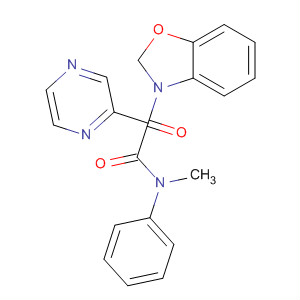 863722-28-5  3(2H)-Benzoxazoleacetamide, N-methyl-2-oxo-N-phenyl-5-pyrazinyl-