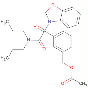 863722-51-4  3(2H)-Benzoxazoleacetamide,5-[3-[(acetyloxy)methyl]phenyl]-2-oxo-N,N-dipropyl-
