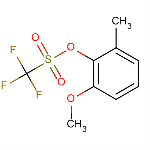 863727-67-7  Methanesulfonic acid, trifluoro-, 2-methoxy-6-methylphenyl ester