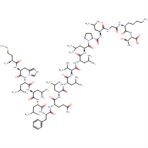 864078-10-4  L-Threonine,L-methionyl-L-histidyl-L-leucyl-L-leucyl-L-leucyl-L-phenylalanyl-L-glutaminyl-L-leucyl-L-leucyl-L-valyl-L-leucyl-L-leucyl-L-prolyl-L-leucylglycyl-L-lysyl-