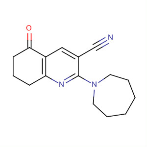 864225-55-8  3-Quinolinecarbonitrile,2-(hexahydro-1H-azepin-1-yl)-5,6,7,8-tetrahydro-5-oxo-