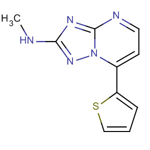 850733-94-7  [1,2,4]Triazolo[1,5-a]pyrimidin-2-amine, N-methyl-7-(2-thienyl)-