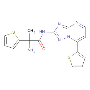 850734-34-8  2-Thiophenepropanamide,a-amino-N-[7-(2-thienyl)[1,2,4]triazolo[1,5-a]pyrimidin-2-yl]-