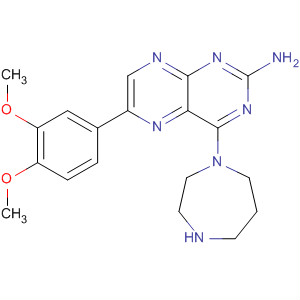 851315-74-7  2-Pteridinamine,6-(3,4-dimethoxyphenyl)-4-(hexahydro-1H-1,4-diazepin-1-yl)-