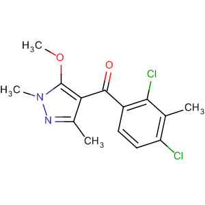 85163-24-2  Methanone,(2,4-dichloro-3-methylphenyl)(5-methoxy-1,3-dimethyl-1H-pyrazol-4-yl)-