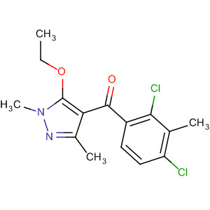 85163-25-3  Methanone,(2,4-dichloro-3-methylphenyl)(5-ethoxy-1,3-dimethyl-1H-pyrazol-4-yl)-