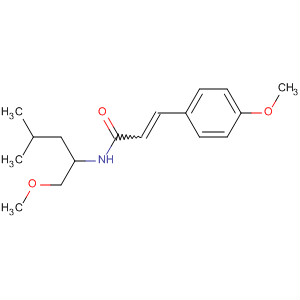 851669-71-1  2-Propenamide,N-[1-(methoxymethyl)-3-methylbutyl]-3-(4-methoxyphenyl)-