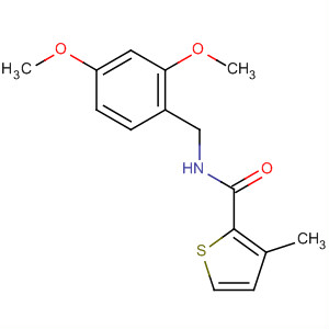 851669-97-1  2-Thiophenecarboxamide, N-[(2,4-dimethoxyphenyl)methyl]-3-methyl-