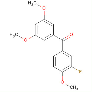 851958-49-1  Methanone, (3,5-dimethoxyphenyl)(3-fluoro-4-methoxyphenyl)-